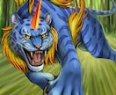 かっこいいドラゴンやモンスターを描きます 同人利用OK！A5サイズ印刷対応の解像度 イメージ5