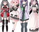 配信者さん向けのイラストを提供させて頂きます 可愛くキラキラなイラストが得意です イメージ2