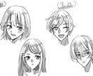 商業向けのイラストを描きます バストアップから全身までキャラクターイラストを描きます。 イメージ2