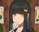 パッと目を引くアイコンお描きします 鮮やかな色彩で目を引くアイコンをお描きします❁プレゼントにも イメージ2