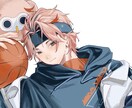 イラスト一枚絵などの制作を承ります 【厚塗り】可愛い、かっこいいイラスト様々なジャンルお任せを イメージ7