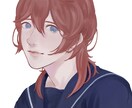 SNS用アイコン描きます 淡い〜ダークな雰囲気までご要望に合わせて イメージ1