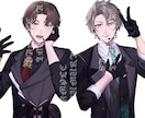 深みのある色使いで目を引く立ち絵を制作いたします キャラクターの雰囲気に合わせ描き方を変え、あなただけの1枚に イメージ7