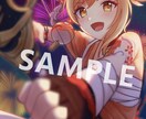 かわいい厚塗り風SNSアイコンの制作など承ります 商用利用可。配信や動画一枚絵などにも対応！ イメージ6