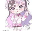 可愛いSDイラストを描きます Vtuberさんのミニキャラ描きます♪ イメージ4