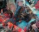 幻想的でアート性のあるイラストを制作します 幻想的な世界観が好きな方！色鮮やかでアート性のあるイラスト イメージ1