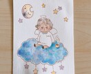 手描きイラスト、デザインを提供します オリジナルロゴ、ポストカードなどのアイデアが必要な方はへ！ イメージ1