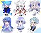 商用利用OK！ミニキャラ・SDキャラお描きします アイコン・YouTube・Vtuber・グッズイラストに！ イメージ3