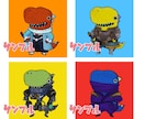 商用OK！オリジナルキャラクター作成します アイコンやスタンプ作成もおまかせください♪ イメージ4