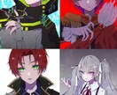 キャラクターイラストを制作致します 私のイラストを必要として下さる方へ イメージ2