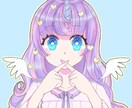 最短2日で、きらきらかわいい美少女お描きします 可愛いSNSアイコンをスピード納品！ イメージ1