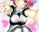 デジタルイラスト承ります セクシーな感じ、肉感のある、かわいいイラストです。 イメージ1