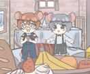 表情差分付き！SDキャラクター描きます 癒されるキャラクターをサムネやアイコン等に是非！ イメージ2