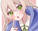 かわいいアニメ塗りのイラストを描きます SNSのアイコンや、お友達へのプレゼントにも！ イメージ4
