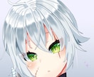 バストアップのSNSアイコン描きます 基本バストアップの構図ですが指定あれば全身かけます。 イメージ5