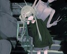 少しダークでかわいい絵を描きます キャラクターデザインも可。修正何回でもOK イメージ3