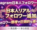 インスタ日本人フォロワーを150人増やします リアルな属性でアカウントの信頼を底上げ イメージ1