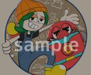 レトロ感溢れるカートゥーンイラストお描きします アイコンや挿し絵等にピッタリです！ イメージ1