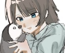 SNS用のアイコンや1枚絵描きます！ます あなたの想像してるイメージキャラクターを描かせてください！ イメージ1