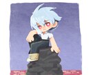SNSアイコン・イラスト描きます クレヨン風タッチでかわいい雰囲気。オリキャラ・似顔絵も！ イメージ4