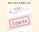 入園入学グッズ完成までの「制作手順」を整理します サイズ・布選びの悩みもシートで解決！準備〜完成までの手順整理 イメージ4