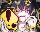 個性を活かすMVイラスト等の一枚絵お描きいたします ダークさの中に繊細な心情を織り交ぜメッセージを届けます イメージ2