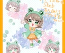 かわいいミニキャラ描きます グッズや動画で使えるSDイラストお描きします！ イメージ2