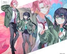 TRPG・配信に使える全身立ち絵のご依頼うけます 繊細な塗りが魅力✨併せ立ち絵も得意です！！ イメージ7