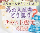 鑑定チャット45分♪家族・友人・人間関係 占います あの人はどう思ってるの？対策と改善策も探る濃密な45分鑑定★ イメージ1