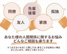 人間関係の悩み解消法をカードリーディングで占います あなた様のお気持ちが楽になるための方法を具体的にお伝えします イメージ3