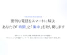 電話代行（お店の予約・問合せ・解約など）いたします プロが丁寧・迅速にあなたの身代わりとなってお電話いたします！ イメージ1
