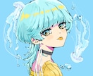 乙女チック・ちょいレトロなイラストを描きます 可愛い女の子の絵が必要な方！アイコン・グッズ・サムネイルなど イメージ5