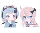 獣耳・翼もOK♪ちびキャラ描きます 量産型さんにも◎ふわふわちびキャラ イメージ2