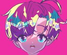 ネオレトロなイラスト制作します だれとも被らないオリジナルイラスト制作を承ります!! イメージ2