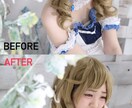 色味・肌補正・小顔・背景透過等を丁寧に仕上げます SNS用や思い出写真に、ちょこっと手直しを◎ イメージ2