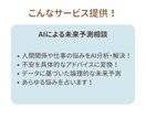 新時代！AI占いします どんな相談でも、AIの情報処理能力を活かして占います！ イメージ2