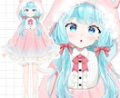 キャラデザ～全身モデリングまで制作いたします 商用利用料込み！高品質なモデルでVtuberデビュー！ イメージ6