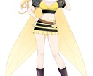 かわいい女の子の立ち絵を制作します かわいい女の子のキャラクターデザインが得意です！ イメージ3