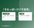 AIっぽい文章を自然で読みやすい文章に直します ブログ・LP・メール対応。誤字/事実確認/トーン調整 イメージ2