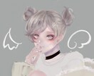 人物アイコンイラスト描きます SNSでの使用にぴったりなきれいでかわいいアイコンを描きます イメージ3