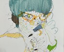 手書きで今までにない絵を描きアートを出します ただのデザインじゃないよ~手書きでしか出せないもの イメージ1