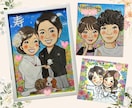 似ていて可愛い♡似顔絵【色紙納品】描きます 大切な家族・還暦祝い・誕生日の記念日に！特別な贈り物 イメージ3