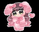 ミニキャラ【うさぬい版／マグショット版】制作します 使いやすいコンセプトのミニキャラセットです！ イメージ2