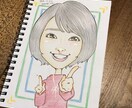 写真をもとに心を込めてアナログで似顔絵お描きします 卒業式、送別会、お誕生日、記念日などのプレゼントにオススメ イメージ5