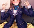 可愛い女の子、お届けします あなたが思い描く女の子、描かせてください!! イメージ3