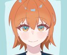 ゆるっとラフめなアイコン描きます 瞳が印象的でラフ感がかわいい！ イメージ2