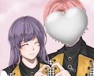 SNSアイコンや夢絵作成します 安価でオリジナルアイコンや夢絵を作成できる！ イメージ2