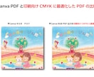 Canvaデータ CMYK変換いたします 「印刷業界歴30年」プロの技術でお手伝いいたします！ イメージ3
