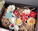 1stbirth dayに花を添えます 着物生地を使った、和洋どちらにも対応したアクセサリーです イメージ3