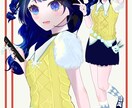 商用OK キラキラしたイラストを描きます アイコン、立ち絵、サムネ、動画内イラスト等描きます イメージ6